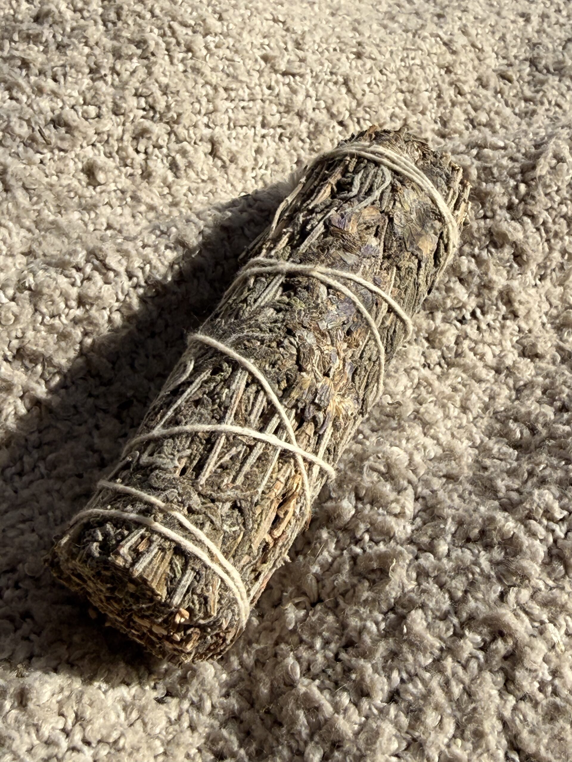 Lavender Sage Smudge Stick 4" - Image 4