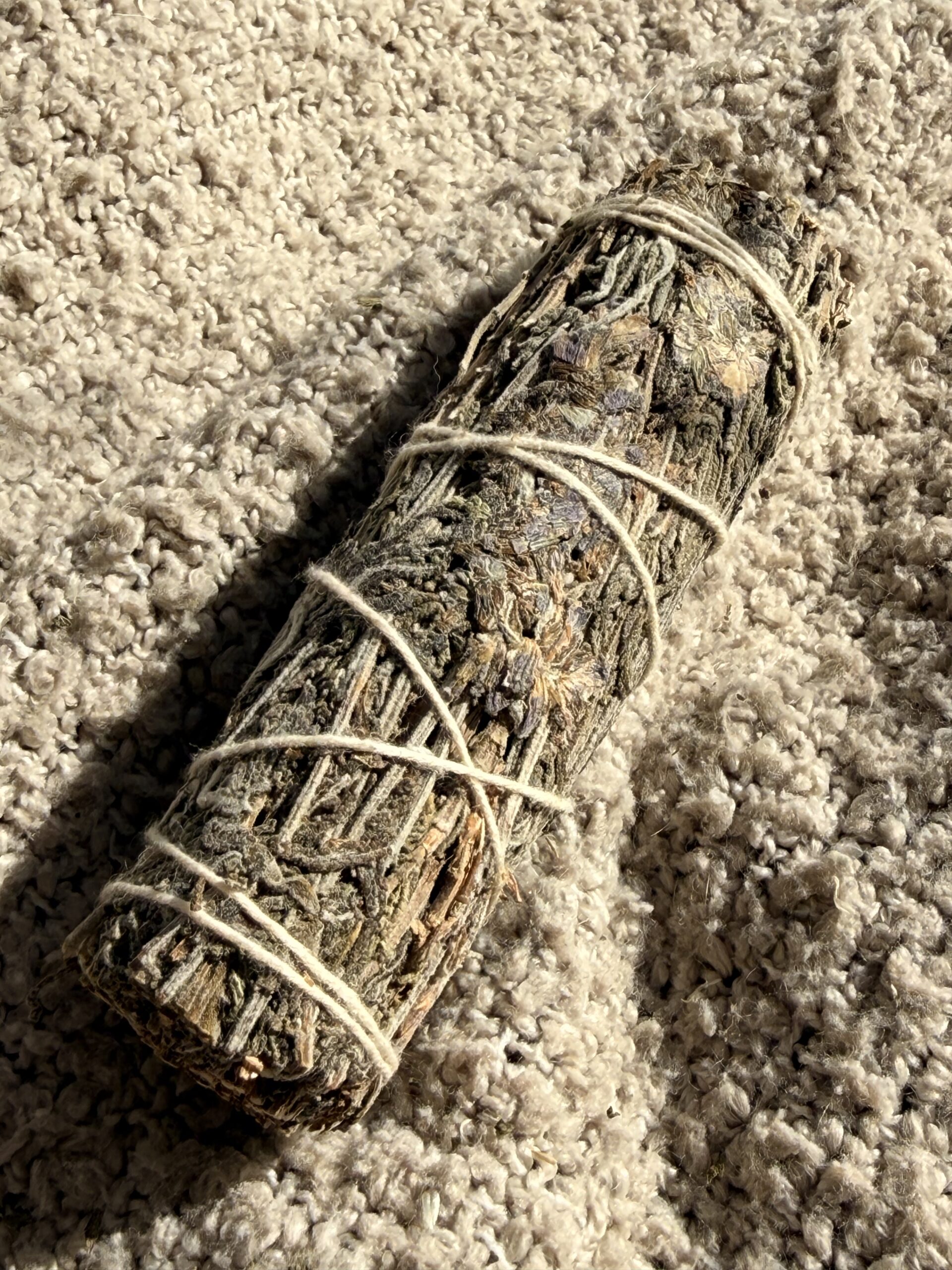Lavender Sage Smudge Stick 4" - Image 3