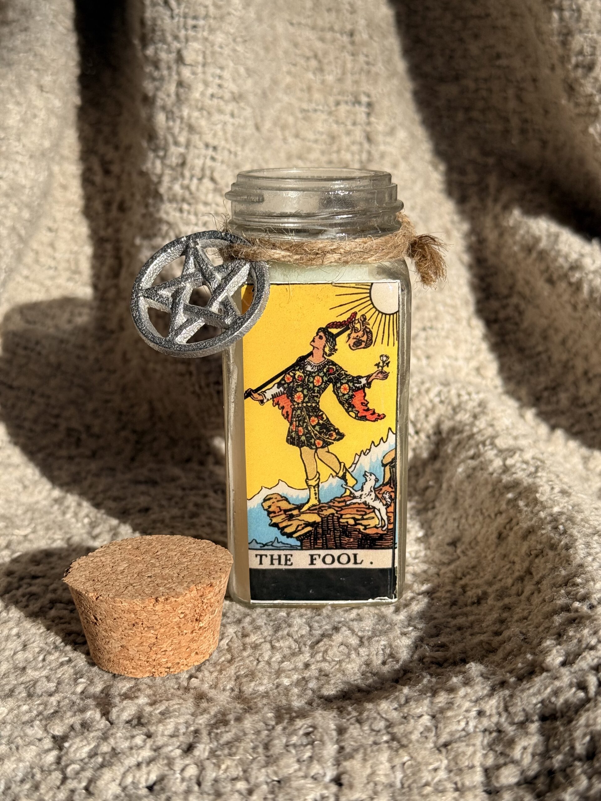 Tarot Candle - The Fool - Image 2