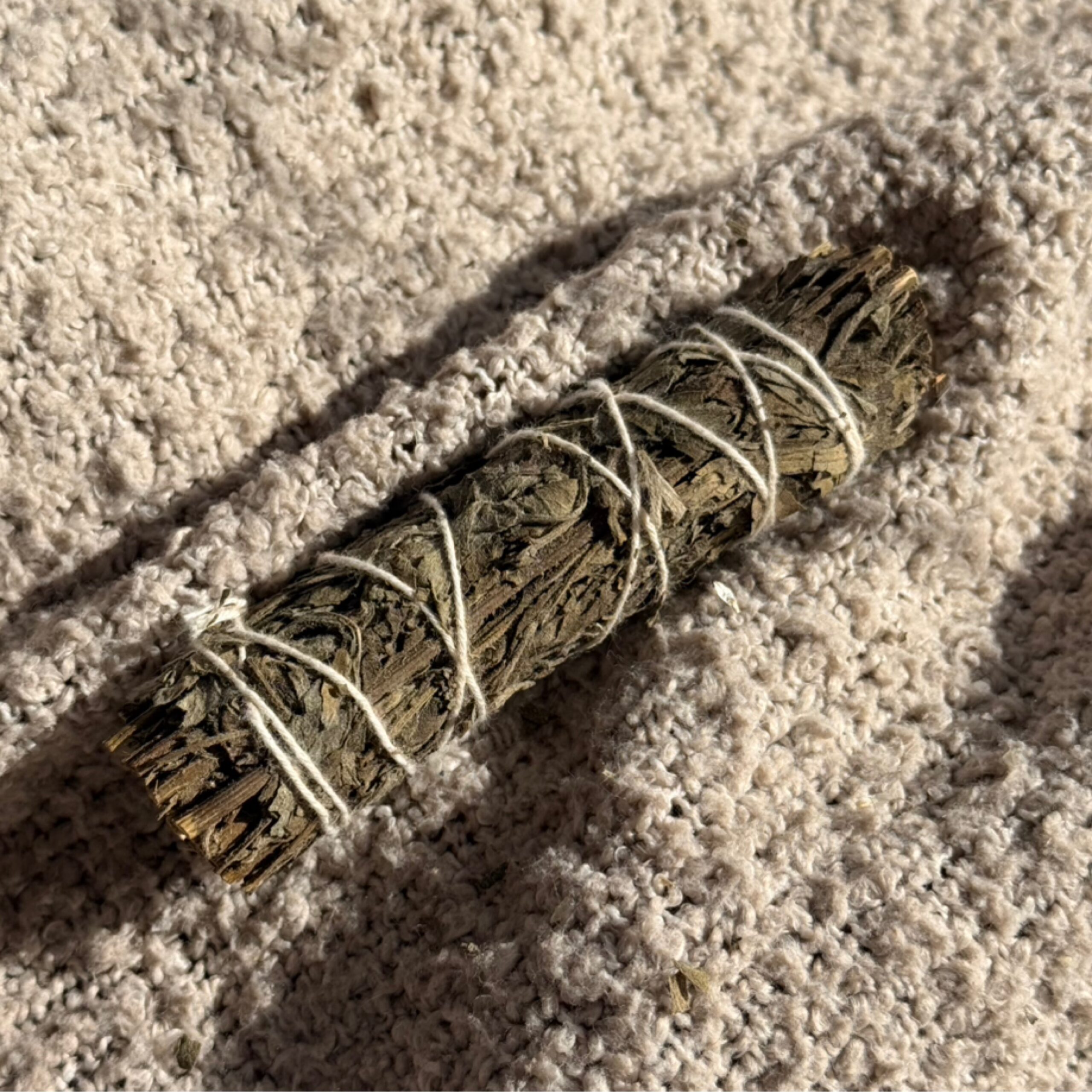 Mugwort Sage Smudge Stick 4"