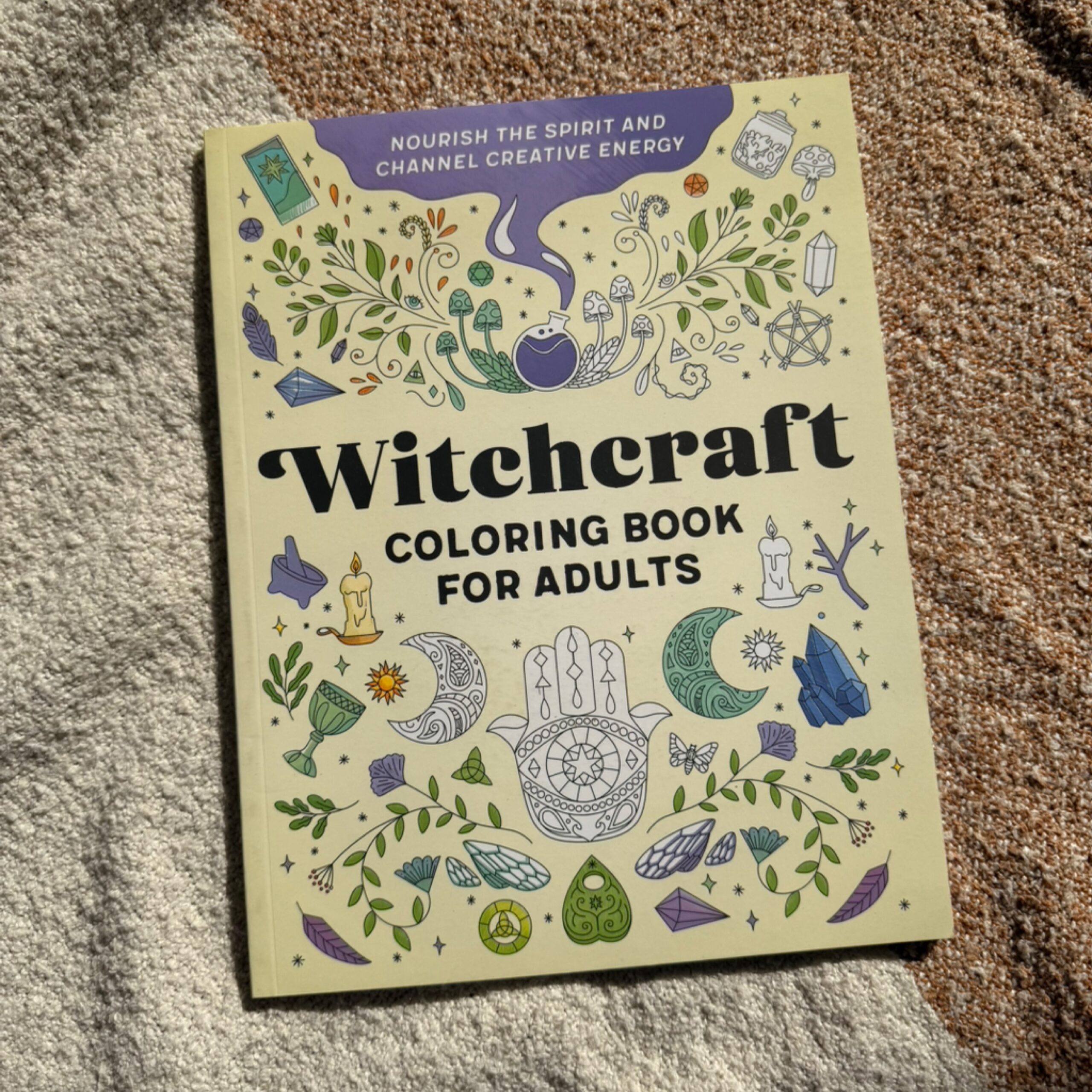 Witchcraft Coloring Book for Adults