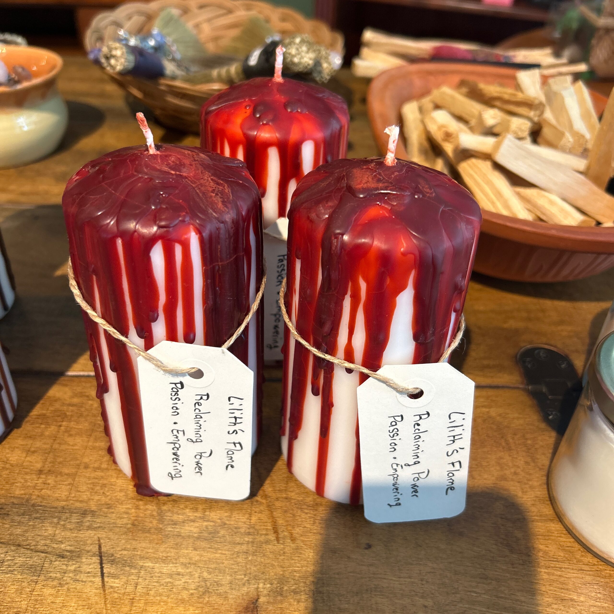 Lilith's Flame Candle